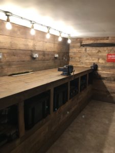 Mancave2 Pallet Wood Cladding Reclaimed Rustic Boards Planks DIY Interior