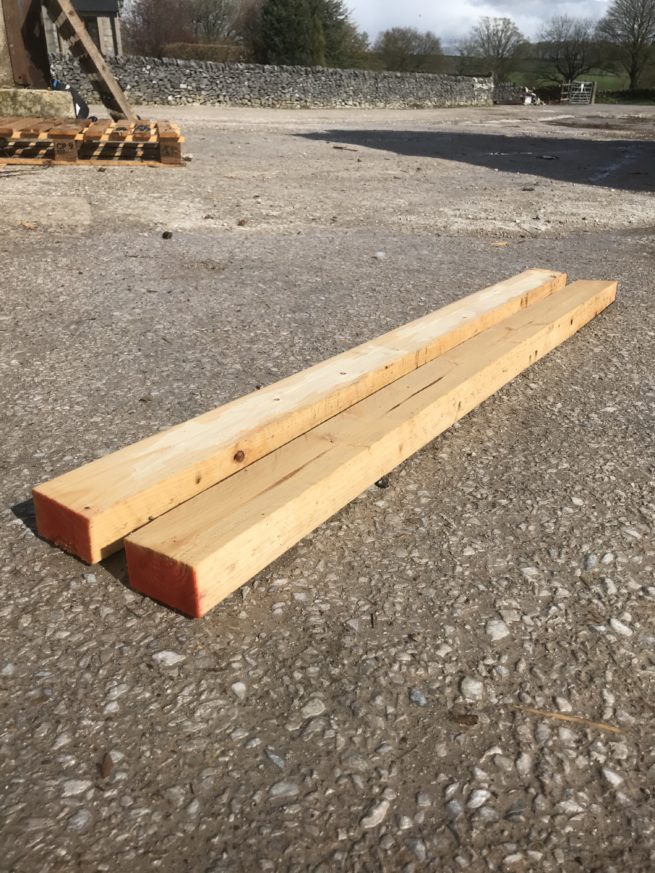 3x2 Reclaimed Timber Post / Baton